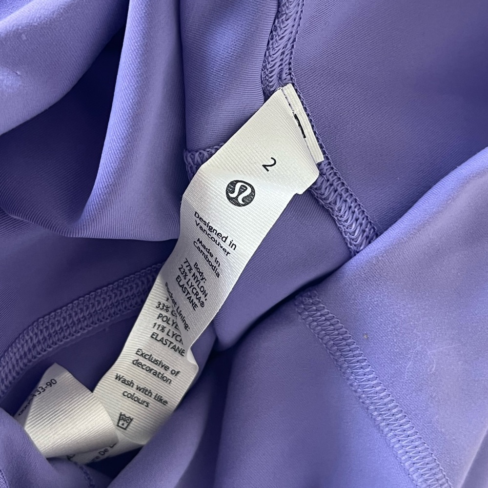 Lululemon Wunder Train High-Rise Short 4"
Dark Lavender - Picture 7 of 8
